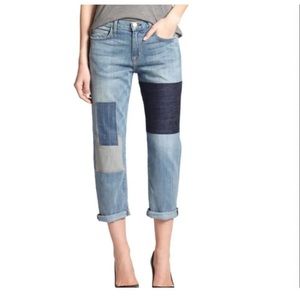Current Elliot patch jeans